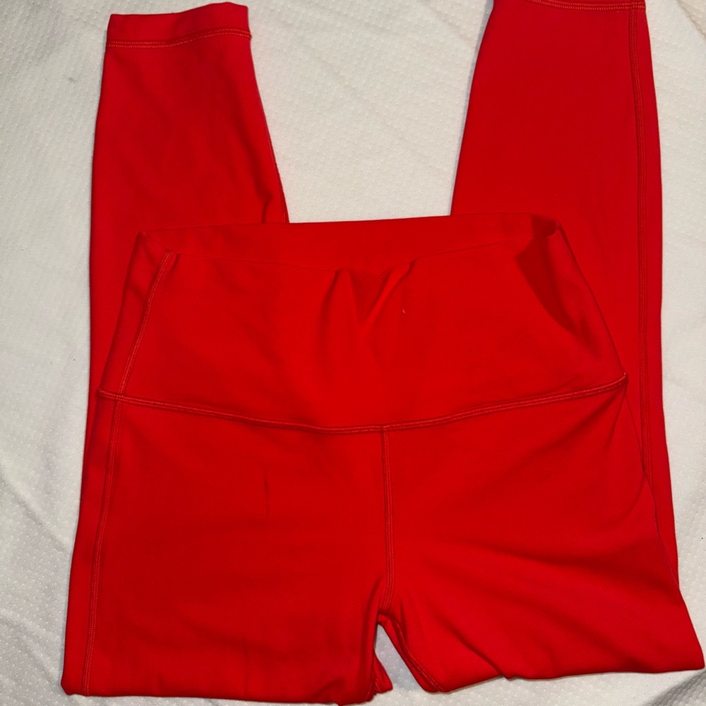 lululemon athletica Red Leggings